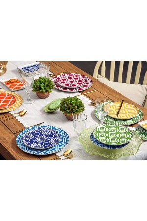 Morocco 18 Piece Catering and Breakfast Set for 6 People 04a P021276 04A+P021276 - Porland