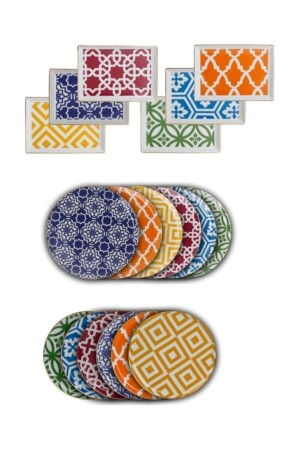Morocco Series 18 Piece Service Set Porland Morocco Series - Porland