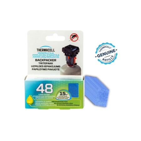 Mosquito repellent refill for MRBP device THERMACELL Citriodiol - Thermacell
