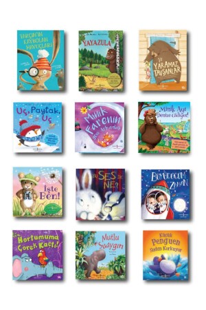Most Preferred Books with Pictures and Stories - 12 Books - Türkiye İş Bankası Kültür Yayınları