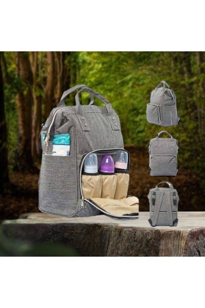 Mother Baby Bag Linen Fabric TYC00763161036 - KARİZMA POLO