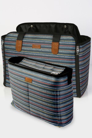 Mother Baby Care 2 Piece Set Diaper Bag Newborn Pad and Organizer Organizer Mom-503 - Hamur