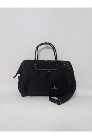 Mother Baby Care Shoulder Bag with Black Zipper - Beautiful Bag