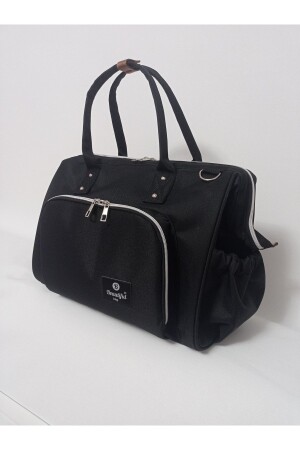 Mother Baby Care Shoulder Bag with Silver Zipper - Beautiful Bag