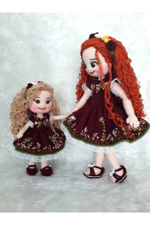 Mother Daughter Summer Dolls Set Amigurumi Toy Opannegirlsummerbabies - OYUNCAKPARK