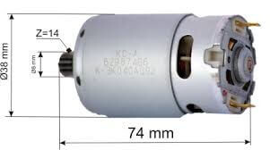 Motor MAKITA 629875-4 - Makita Parts