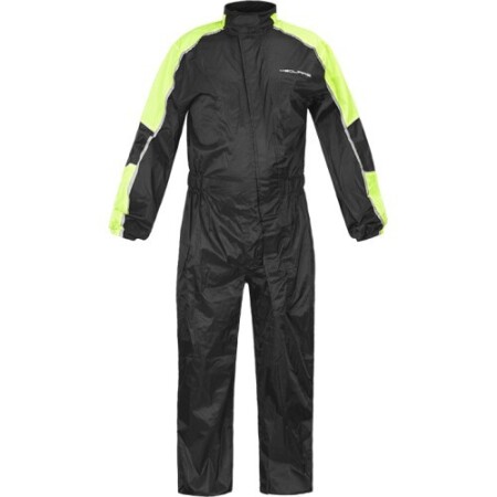 Motorrad-Regenkombi Nox/4Square – Schwarz-Fluogelb - Nox