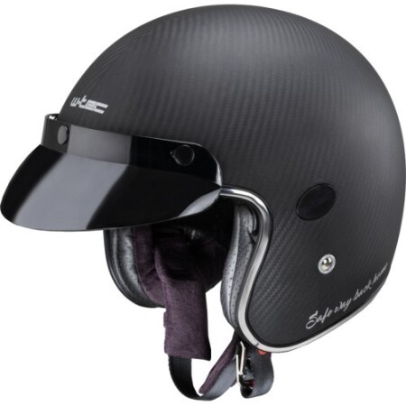 Motorradhelm W-TEC Vacabro SWBH - Matt Carbon Pure - W-TEC