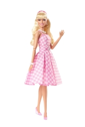 Movie - Barbie Pembe Elbiseli Bebek HPJ96 - Barbie