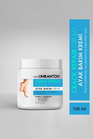 MRS. UMRANTOO Crack Repair Cream Crack Repair Foot Care Cream 100 ml - Picco De Luce