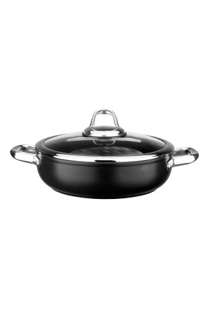 Mst2828st26bk Master Titanium Shallow Pot Black 26cm KYNS55804899 - Leggno