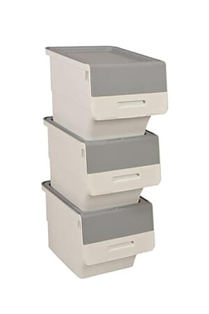Mt07 Organizer Wheeled Storage Box 3-layer 3x12 Lt MT-07 - Motek