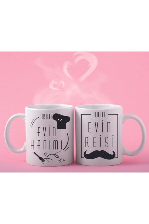 Mug Cup Lady of the House and Head of the House Printed SPACE DRESS14 - SPACE DRESS
