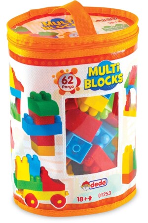 Multi Blocks 62 Pieces - Dede Oyuncak