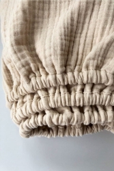 Multi Müslin Anne Yanı Beşik Çarşafı Lastikli %100 Organik Pamuk (65X95 CM'E KADAR) - Anne Sesi