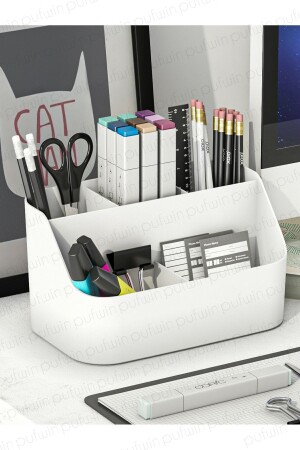 Multi-Purpose Makeup Organizer White - Pufwin Home