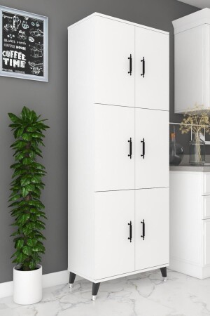 Multi-Purpose Pantry, Bathroom, Shoe Rack, Balcony Cabinet Fse123 - ESMOPA MOBİLYA