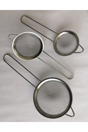 Multi-Purpose Stainless Steel 3 Size Strainer Tea Herbal Tea Strainer 153. 001. 349 - Hayveys