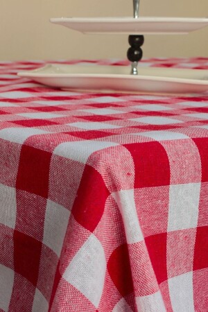 Multi-Purpose Table Cloth & Picnic Cloth 140 X 140 Cm Red - Yerli