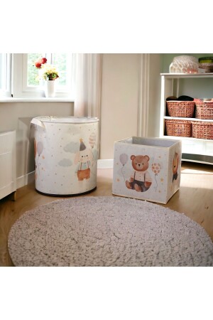Multi-purpose toy box and laundry basket - Prendi Home