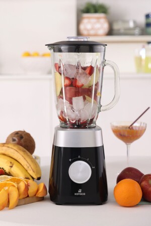 Multiblend Smoothie Blender Black 1000W - Karaca