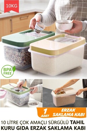 Multibox Cereal Food Pulses Flour Vs. Transparent Sliding Cover Food Storage Container! - fitfiyat
