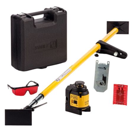 Multifunctional linear laser level STABILA LAX 400 with stand - Stabila