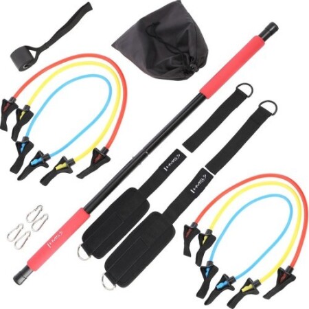 Multifunctional Pilates Stick Set DC31 HMS - HMS