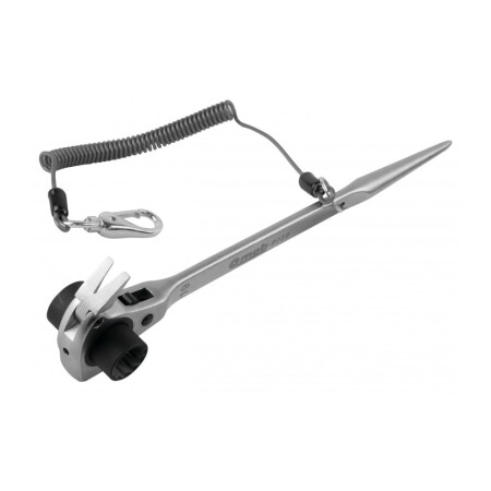 Multifunctional ratchet wrench for scaffolding PEDDINGHAUS 19x22mm - Peddinghaus