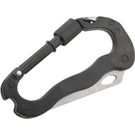 Multifunktionaler Metallkarabiner Cattara 5in1 - Cattara