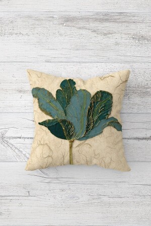 Multilayered Floral Patterned Double Sided Printed Throw Pillow Sofa Pillow Case with Hidden Zipper - On The Clouds