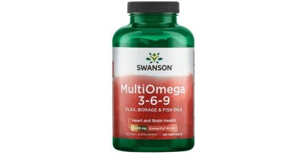 MultiOmega 3-6-9 - Flax & Borage & Fish Oils - POWERBODY