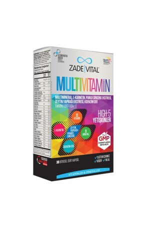 Multivitamin 30 Herbal Capsule - Zade Vital