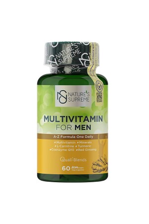 Multivitamin For Men 60 Capsules - Natures Supreme