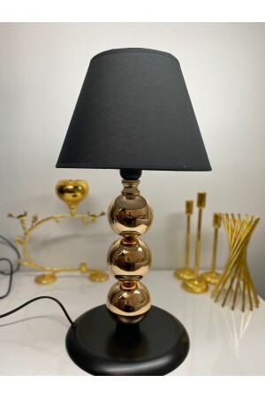 Munis Series 3 Ball Exclusive Gold Plated Lampshade Lampshade Table Lamp Decoration Fabric Head Covering80gold - asellus