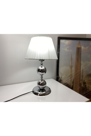 Munis series exclusive silver chrome plated lampshade, stand lamp, lampshade table lamp, knitted hat Plating 80silverknitted - asellus