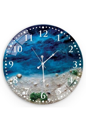 Muschelglasuhr - 40 cm CS1009 - EMYA HOME