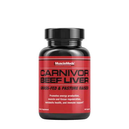 MuscleMeds Beef Liver (180 Capsules) - MuscleMeds