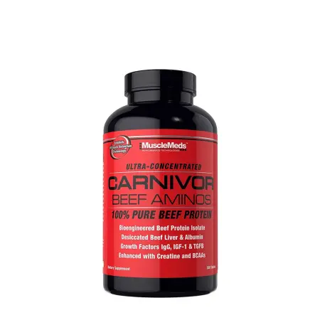 MuscleMeds Carnivor™ Beef Aminos (300 Tablets) - MuscleMeds