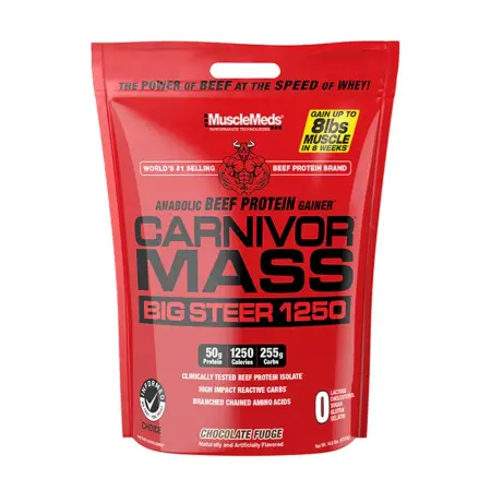 MuscleMeds Carnivor™ Mass Big Steer (6820 g, Chocolate Fudge) - MuscleMeds