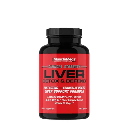 MuscleMeds Liver Detox And Defend (120 Capsules) - MuscleMeds
