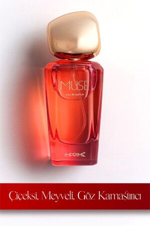 Muse Edp Kadın Parfüm- Çiçeksi-meyveli- Frenk Üzümü- Lavanta- Yasemin- Vanilya- Misk- Amber- 50ml - Imprime