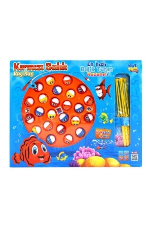 Musical Fishing Toy Red Fish - Kayyum Oyuncak