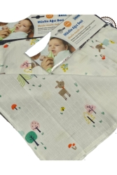 Müslin ağız mendili %100 Pamuklu 30x30 cm 6 adet paket TYC9ZJD26N169400602147650 - BeybiNest