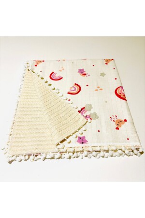 Muslin Baby Blanket 90*80 Cm 20191335 - MiRKay Collection