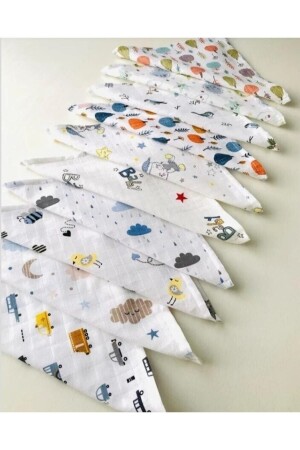 Muslin Cloth Mouth Wipes 8pcs - Mirkay Collection