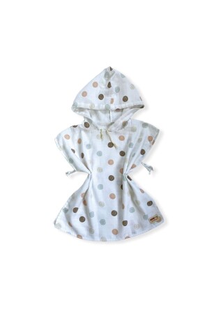 Muslin Poncho P000015518 - Mutlu Gün Marketi