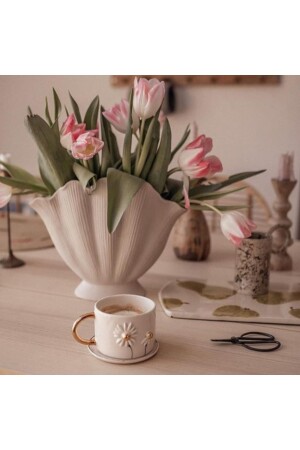Mussel Vase (19x17cm) - Showart Hediyelik
