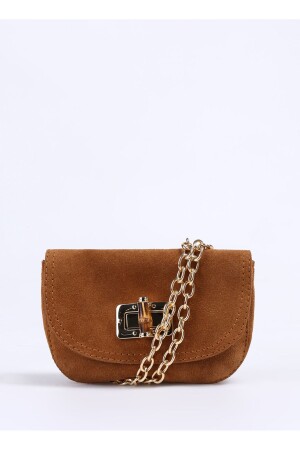 Mustard Women's Leather Crossbody Bag PALMIRO - Fabrika