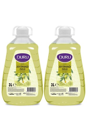 Mutluluk Serisi Zeytinyağı Özlü Sıvı Sabun 2x3 Lt 512105-2 - Duru